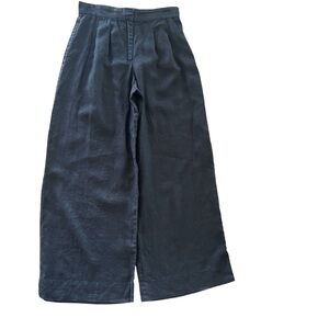 Magaschoni Dark Gray Wide-Leg Trousers